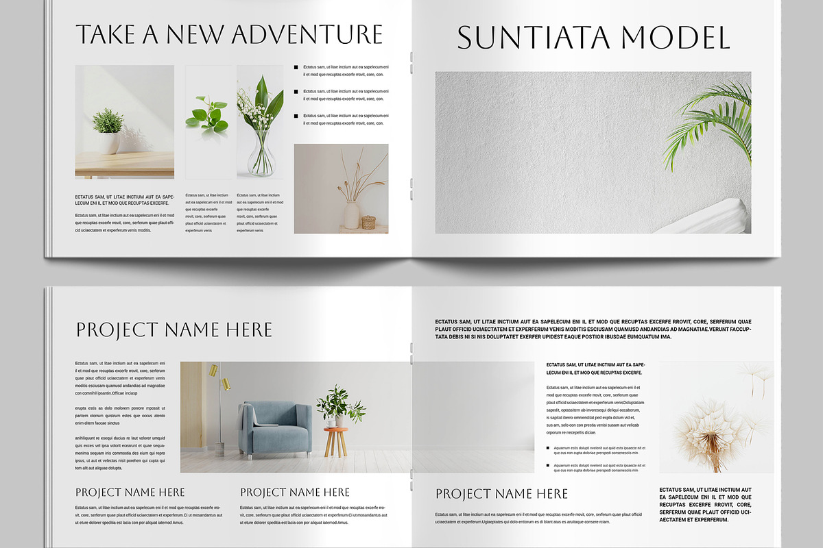 Minimal Magazine Template, a Magazine Template by MightyDesign (Photo 4 of 9)