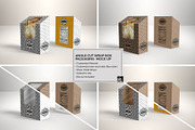 Angle Cut Sandwich Wrap Box Mockup, a Packaging Mockup by INCDesign (Thumbnail 2 of 6)