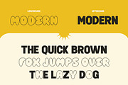Noister - Modern Display Font, a Font by Flawless And Co (Thumbnail 5 of 10)