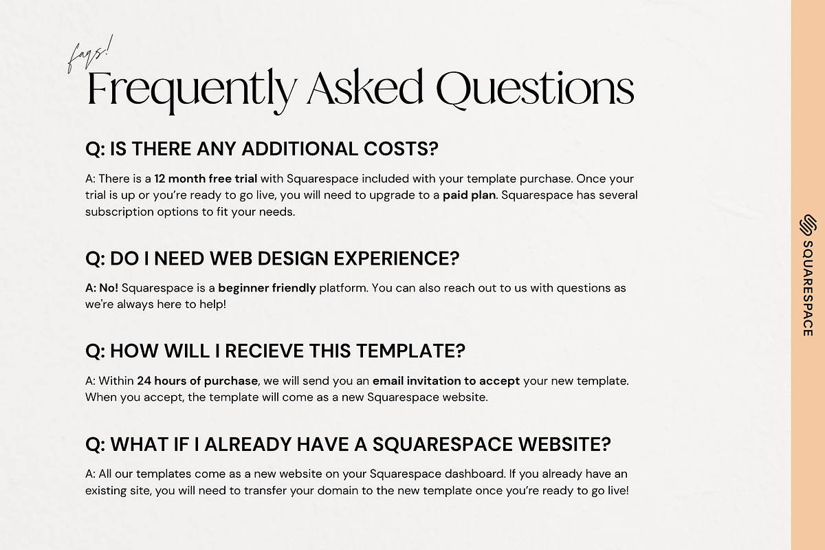 Bold Squarespace Website Template, a Squarespace Template by Breah Designs (Photo 9 of 10)