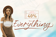 Yohey, a Script Font by Franstudio (Thumbnail 3 of 9)