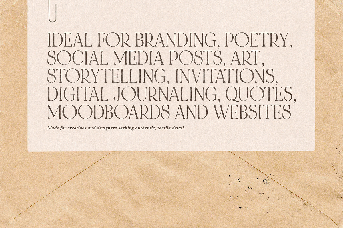 Paper Note—Nostalgic Design Toolkit, an Object Graphic by Basia Stryjecka (Photo 37 of 39)