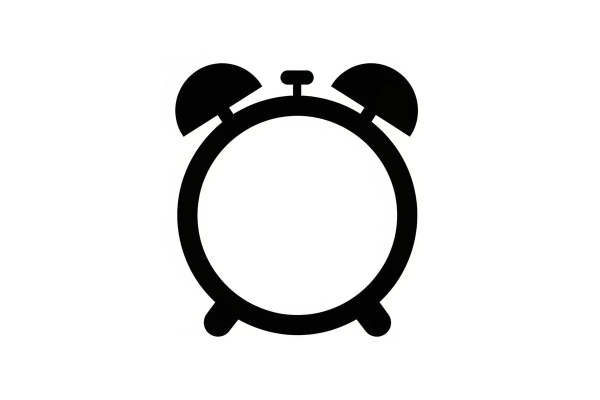 Alarm Clock Silhouette Vector Bundle, an Illustration by Creativeshirt (Photo 14 of 51)
