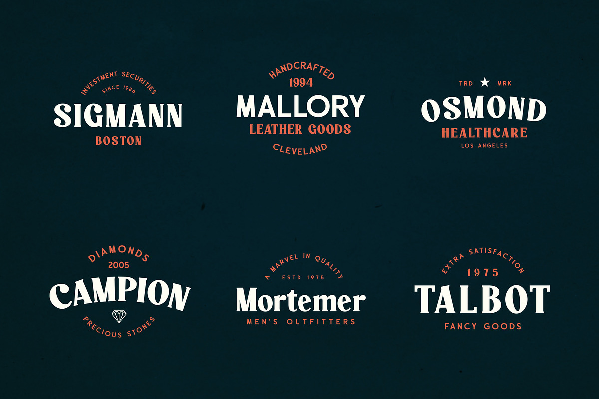 Paschal Dumont - a Modern Font Duo preview 2