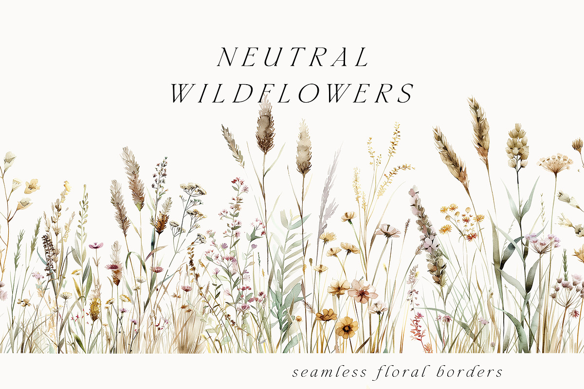 Waterolor Floral Borders Bundle, a Decorative Illustration by Lana Elanor (Photo 15 of 97)