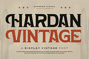 Hardan Vintage - Classic Logo Font, a Serif Font by Nirmana Visual (Thumbnail 13 of 16)