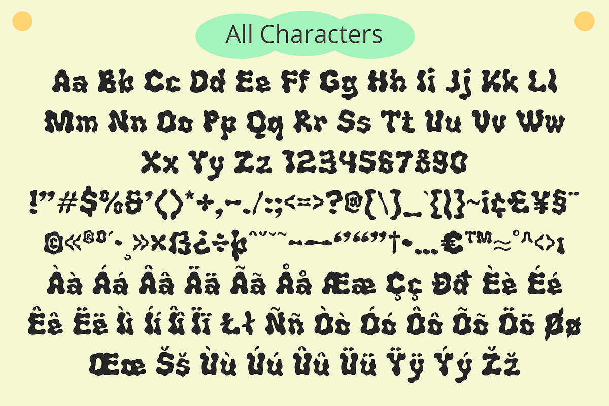 Magedo – Psychedelic Font, a Sans Serif Font by Craft Supply Co. (Photo 5 of 8)