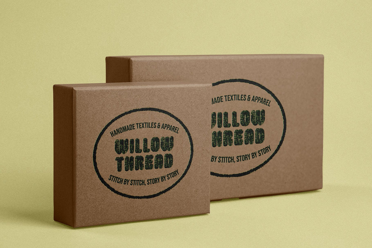 Bamboly Rounded Stamp, a Sans Serif Font by Craft Supply Co. (Photo 3 of 8)