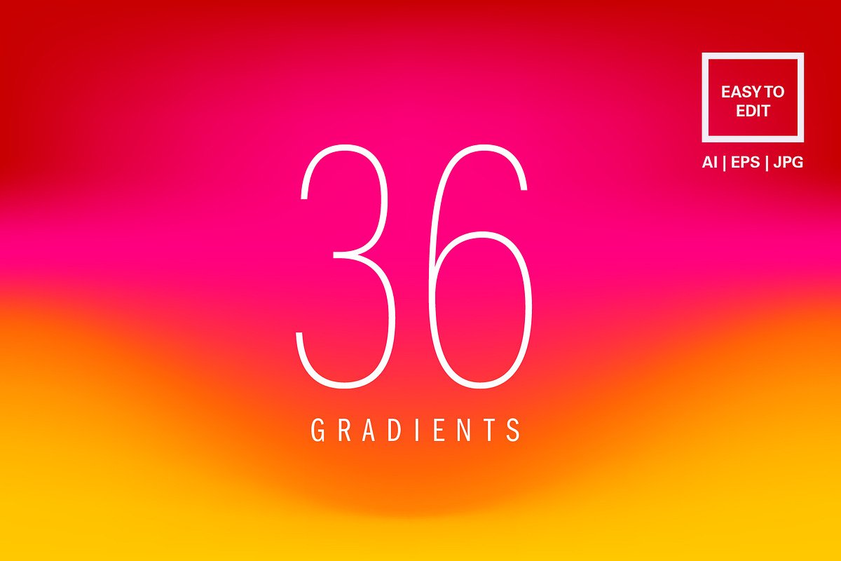 36 Gradients | Collection 2, a Gradient Add-On by Modus Prime (Photo 1 of 6)