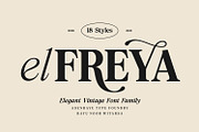 Elfreya - Elegant Branding Font, a Serif Font by Asenbayu (Thumbnail 1 of 15)