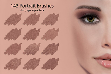 Portrait Brushes for Photoshop