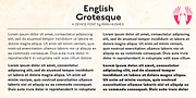 English Grotesque, a Sans Serif Font by Device (Thumbnail 3 of 7)