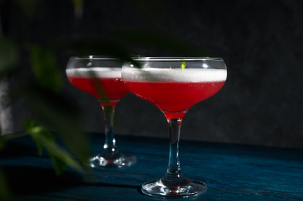 Concept of delicious cocktail, tasty Cosmopolitan cocktail, a Food & Drink Photo by AtlasStudio PRO