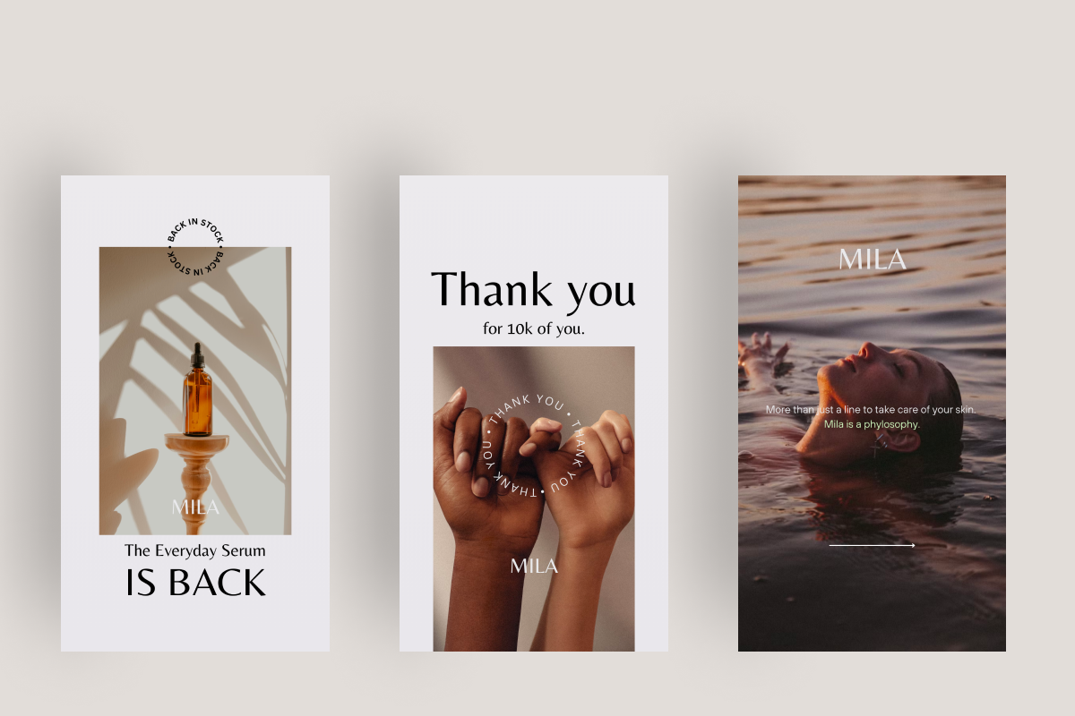 Mila | Instagram Stories | Canva, a Social Media Template by Elsy Creative (Photo 6 of 6)