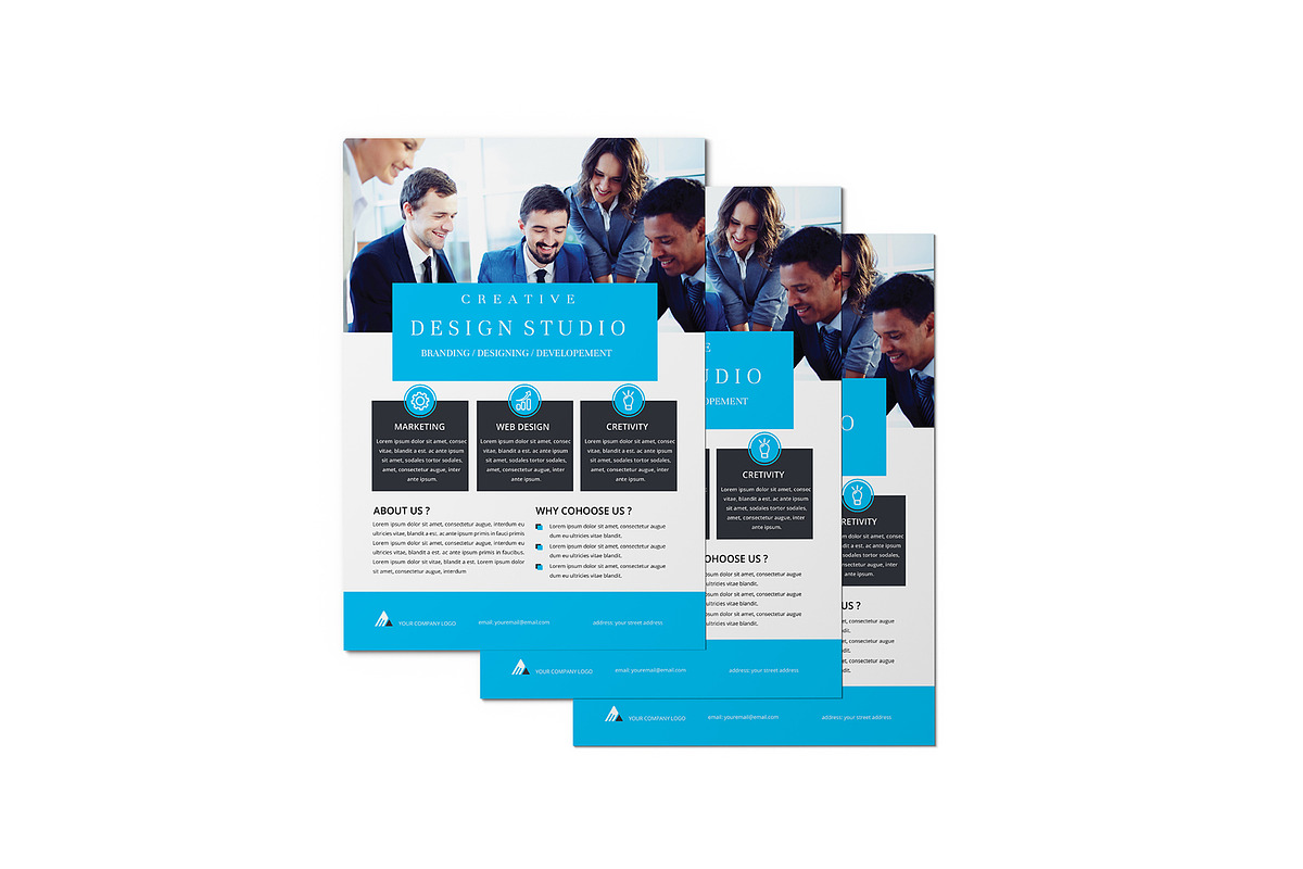 Business Flyer Template, a Flyer Template by Mazharul Islam (Photo 8 of 8)