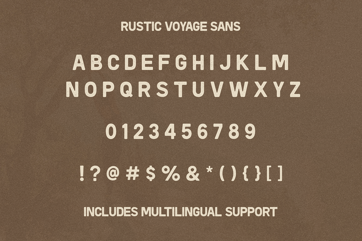 Rustic Voyage – Font Duo, a Script Font by Creacy Studio (Photo 9 of 9)