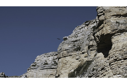 Low angle view of rock formations, a Nature Photo by Media Whale Stock