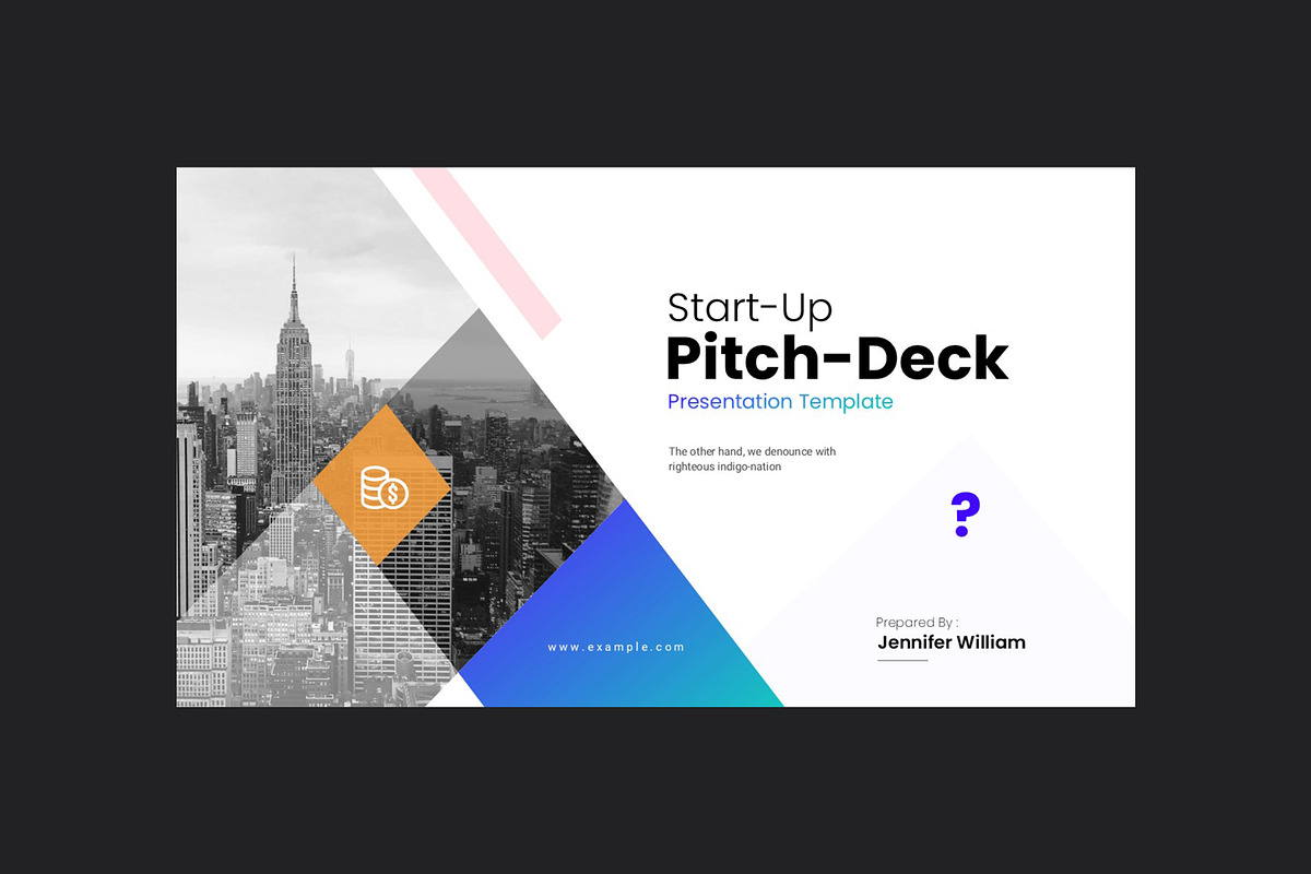Start Up Pitch Deck PowerPoint preview 3