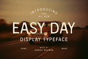 Easy Day | Relaxed Sans Serif, a Sans Serif Font by Daniel Neuman (Thumbnail 1 of 5)