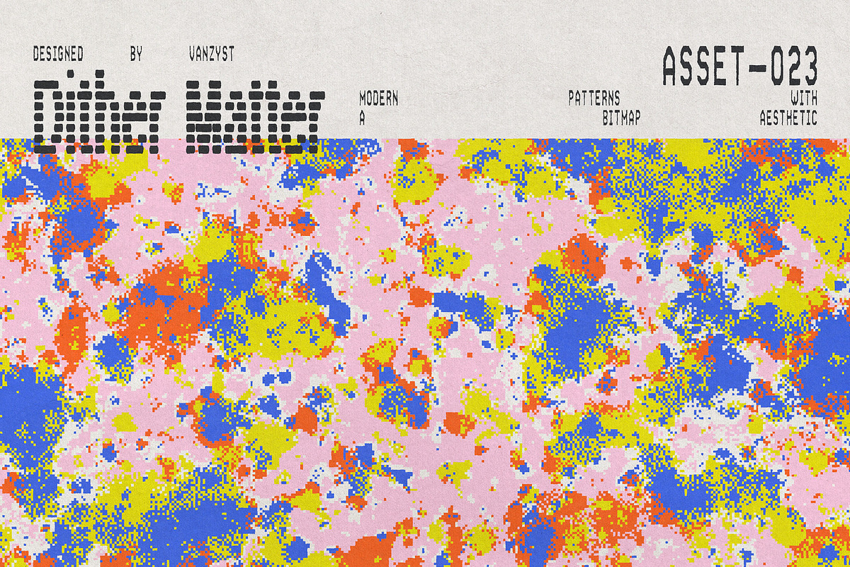 Dither Matter Seamless Patterns, a Pattern Graphic by Vanzyst (Photo 9 of 10)