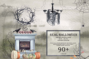 Real Halloween, Watercolor&LineArt, a Decorative Illustration by BalanceUA (Thumbnail 1 of 18)