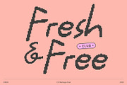 CS Wantage Pixel, a Handwritten Font by Craft Supply Co. (Thumbnail 5 of 8)