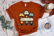 Merry Christmas,Quirky Christmas Cat, an Illustration by Libby Wishes (Thumbnail 3 of 8)