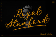 Royal Stamford (20% OFF), a Script Font by Runsell Studio (Thumbnail 1 of 15)