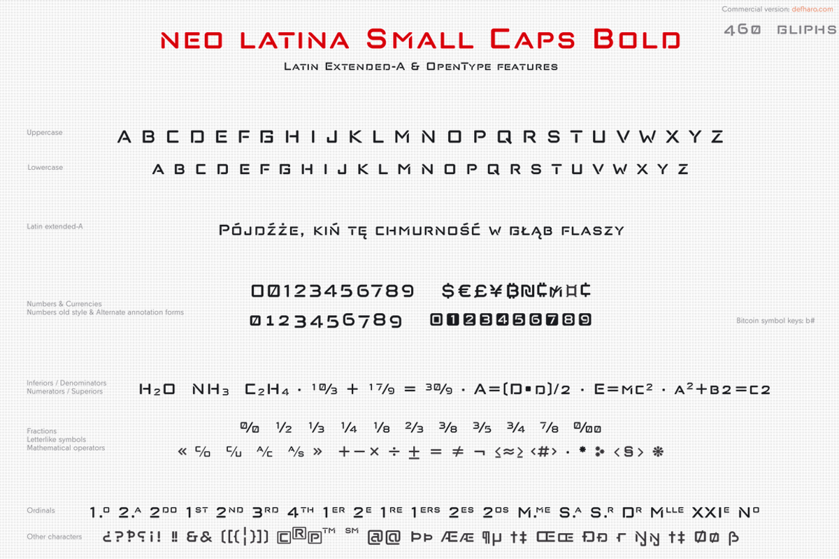Neo Latina 2 fonts preview 3
