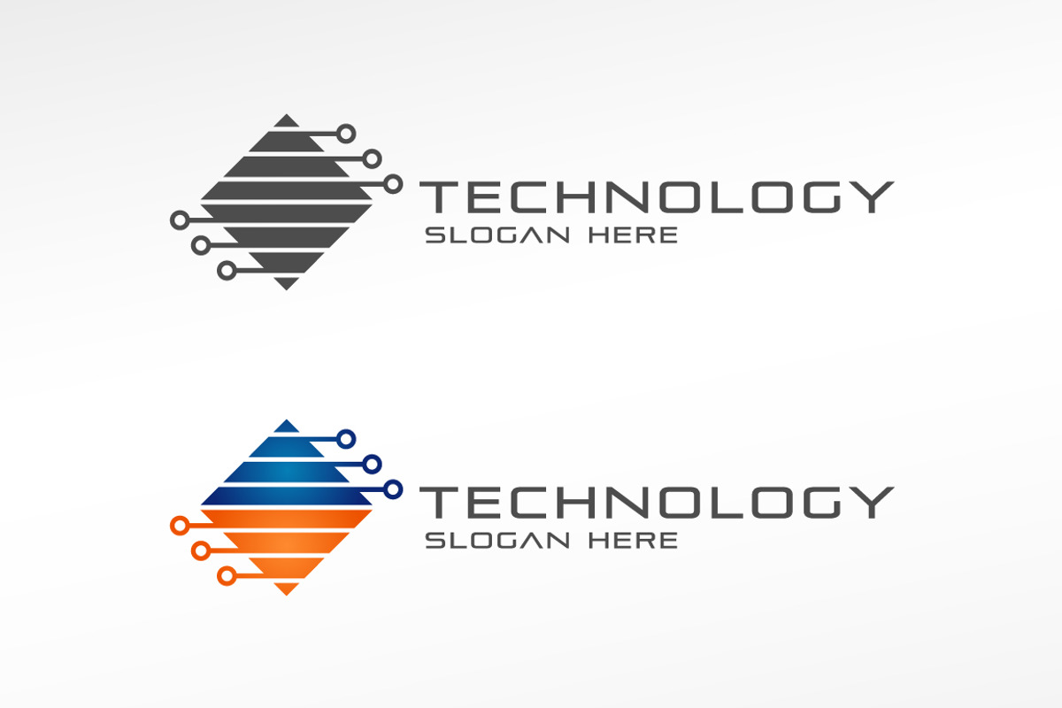 Technology Logo, a Branding & Logo Template by wakgraphic (Photo 3 of 3)