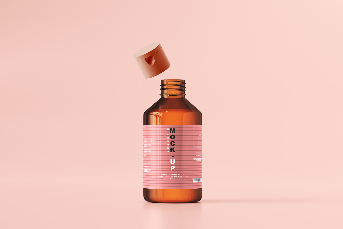 250+ Cosmetic Branding Mockup Bundle, a Cups & Container Mockup by pmvch (Photo 60 of 273)