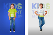 Mixed Kids T Shirt Mockups Vol2, a Shirt Mockup by Hi, Mock-Up! (Thumbnail 12 of 15)