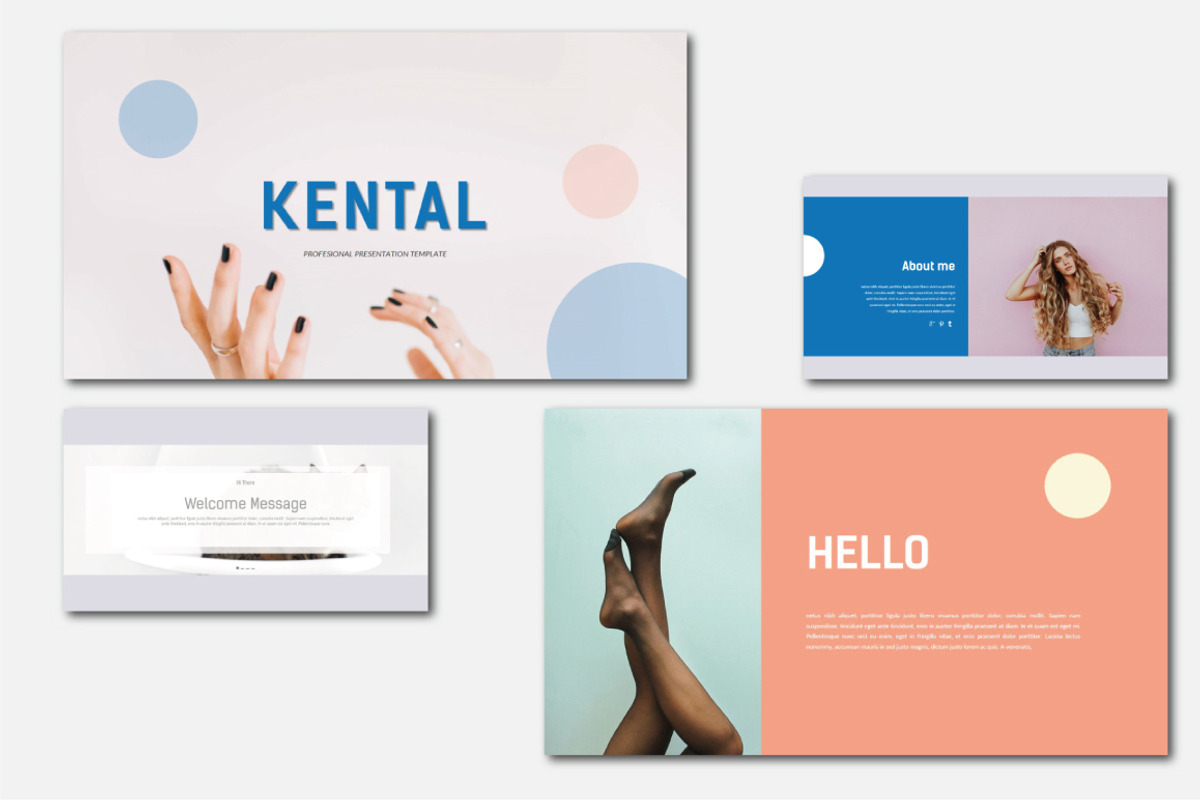 KNTL Pastel - Keynote Template, a Presentation Template by Collaborg Studio (Photo 2 of 7)