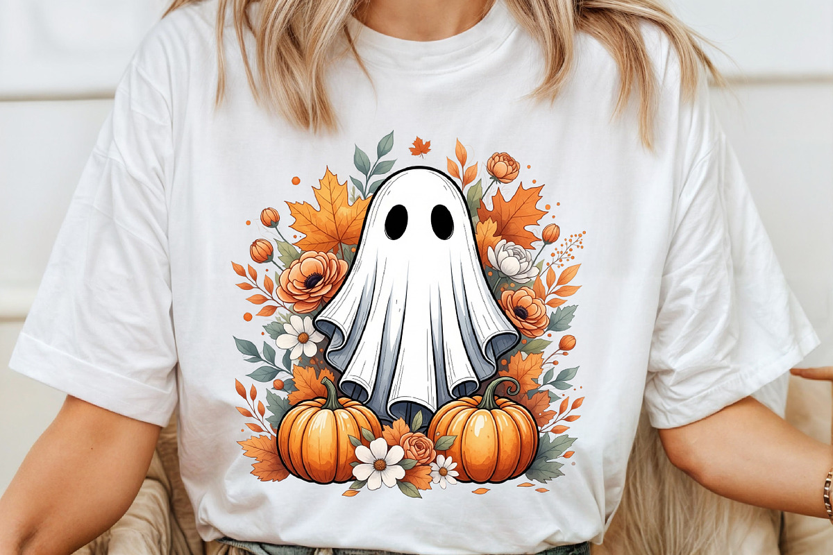 Halloween T Shirt Design Bundle, an Illustration by SinaCreation (Photo 6 of 15)