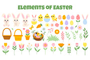 Happy Easter set, an Object Illustration by mArtstore (Thumbnail 2 of 4)