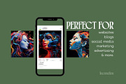 20 Liquid Emotion Illustrations, a Person Illustration by Incomelion (Thumbnail 3 of 6)