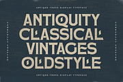 Antique Trove - Display Font, a Sans Serif Font by Letterhend Studio (Thumbnail 2 of 9)