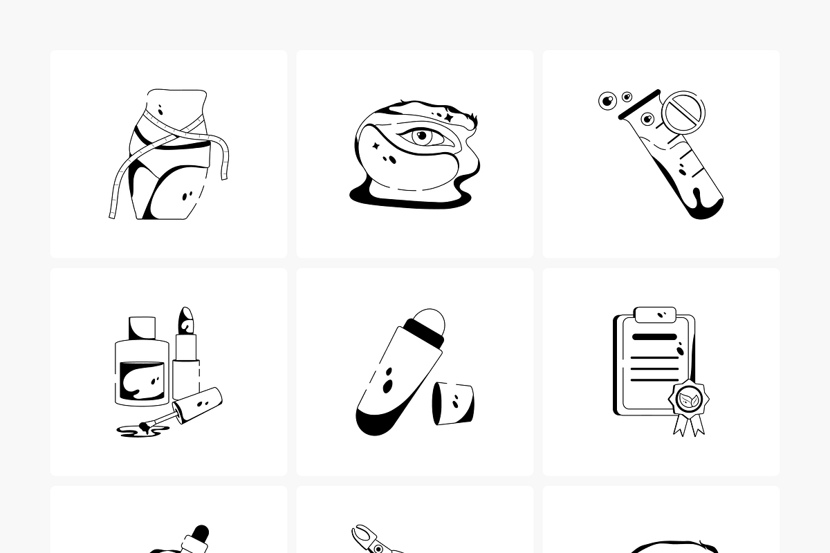 Animated Beauty Icons, a Duotone Icon by Prosymbols (Photo 12 of 16)