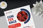 Conference Flyer Layout, a Flyer Template by MightyDesign (Thumbnail 4 of 8)