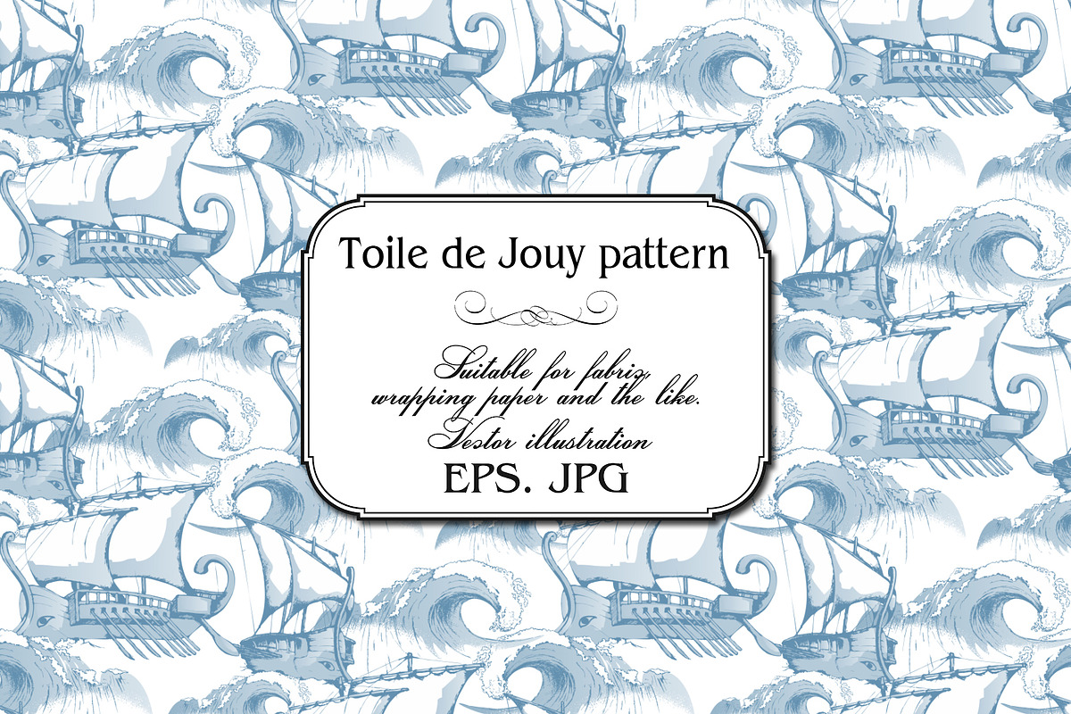 Style Toile de Jouy, a Pattern Graphic by Designs by Helen Trupak (Photo 3 of 5)