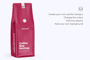 Coffee Bag with Valve PSD Mockup, a Packaging Mockup by easy.way (Thumbnail 4 of 6)