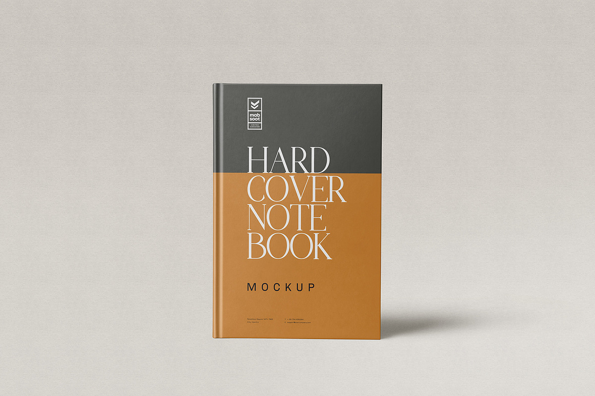 Book Cover Mockup, a Product Mockup by GfxFoundry (Photo 3 of 6)