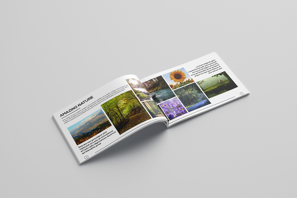 Photographer Portfolio Template, a Brochure Template by retrographix (Photo 2 of 7)