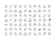 Support and Service Icon Set, an Outline Icon by Prosymbols (Thumbnail 5 of 5)