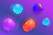 Fluid abstract 3d blobs vivid shapes, an Object Graphic by vladwel (Thumbnail 4 of 6)