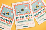 Christmas Great Sale Flyer Set, a Flyer Template by KMZVR.Lab (Thumbnail 2 of 6)
