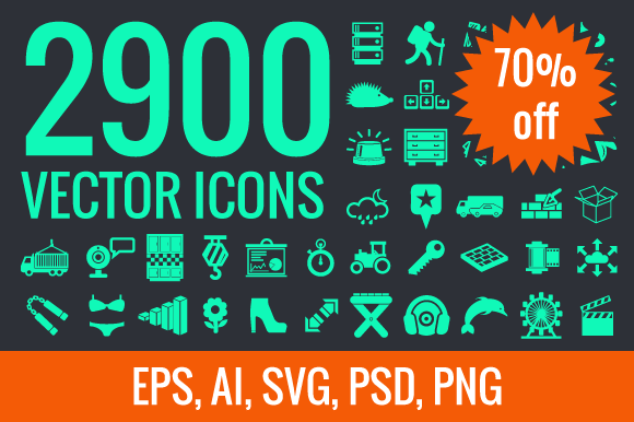 2900 Vector Icons