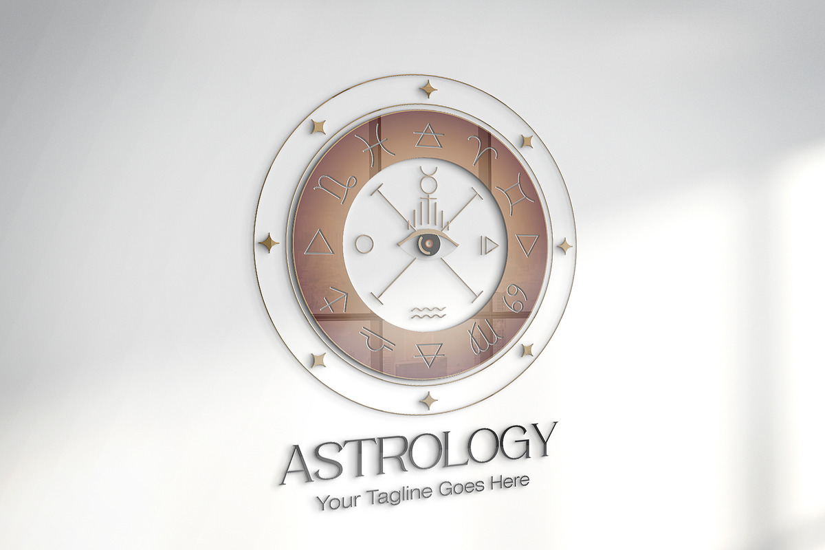 Modern Astrology Logo Collection, a Branding & Logo Template by YUDesignStore (Photo 4 of 15)