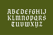 Medieval Sword Blackletter font, a Blackletter Font by Mark Skitsky (Thumbnail 3 of 7)