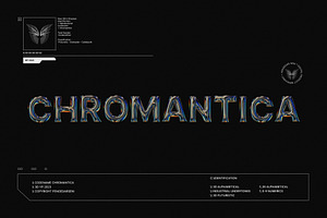 Chromantica - Chrome Alphabet, a Graphic by Pengedar Seni